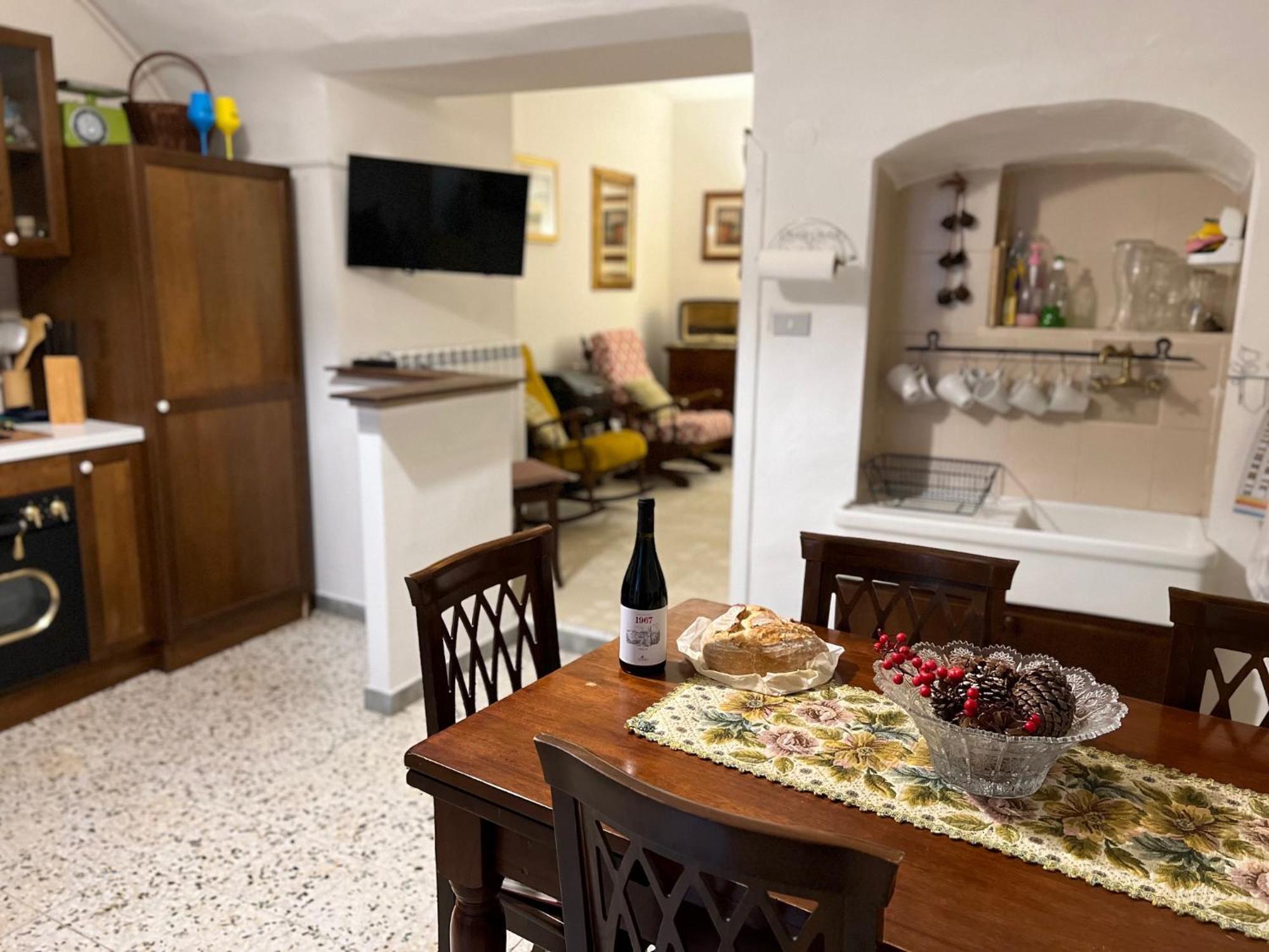 I Due Gradoni Stone House Lejlighed Pacentro Eksteriør billede